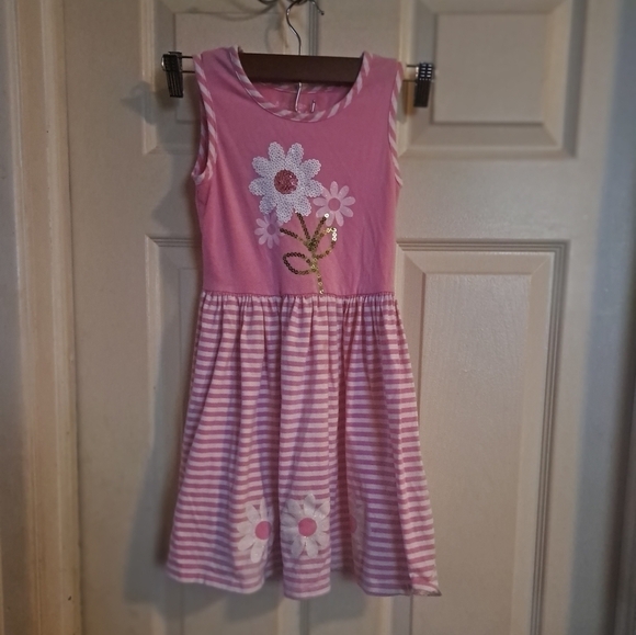 Flapdoodles girls size 7 spring /summer dress - Picture 1 of 5